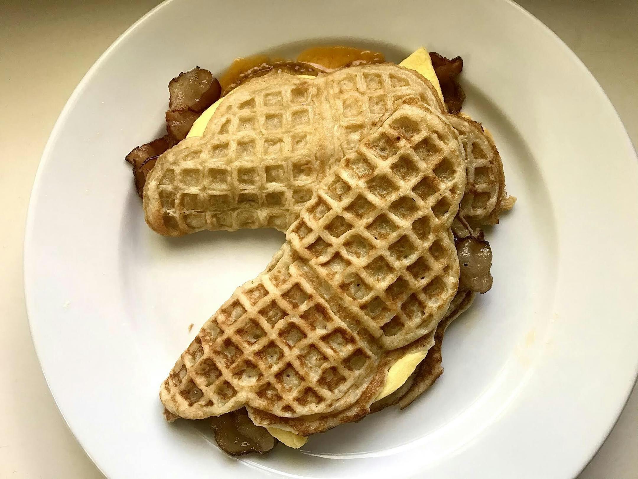 All-Day Breakfast Waffle from Nordic Waffles