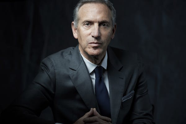 Howard Schultz, the chairman and former chief executive of Starbucks, in New York, Nov. 9, 2017.