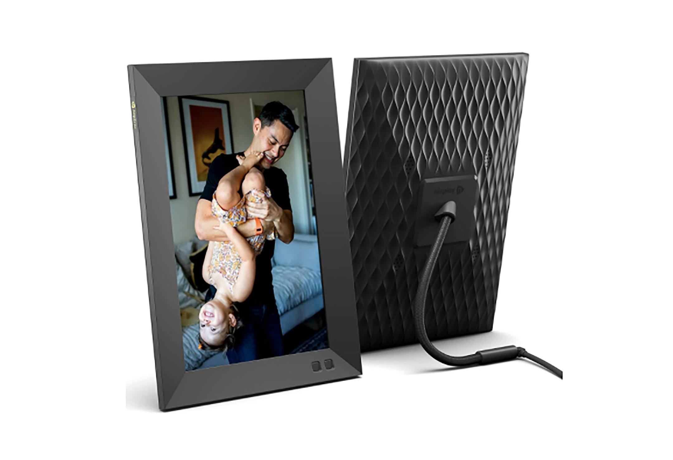 Nixplay smart digital photo frame helps put all Mom's favorites in one place.  (Handout/TNS)