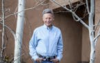 Former New Mexico Gov. Gary Johnson, a Libertarian presidential candidate, at his home in Santa Fe, April 4, 2016. With many people viewing the prospe
