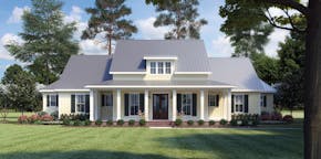 Home plan: Fresh farmhouse design
