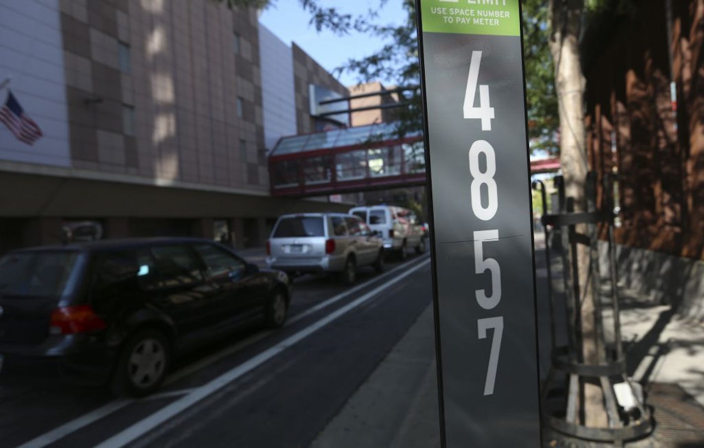 More than 130 curbside parking pay stations in Minneapolis were out of order Tuesday morning, and motorists can park for free until the machines are working again.