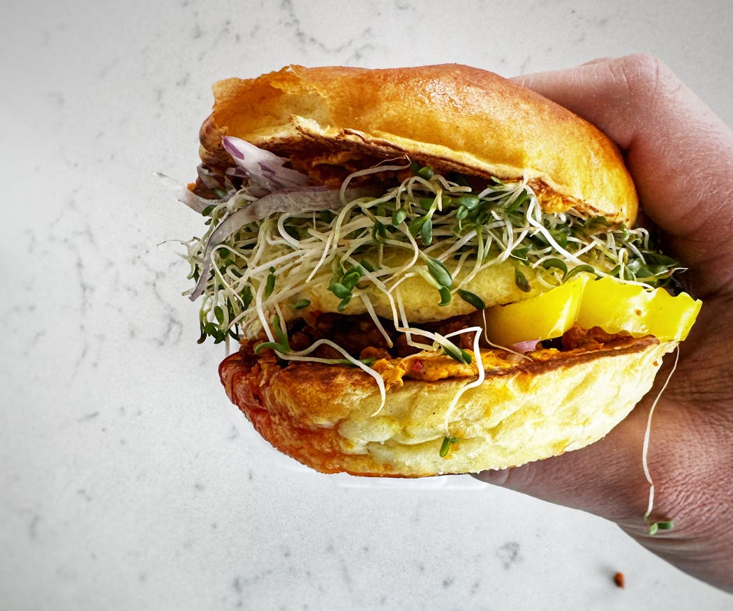 Egg on a Roll is a grab-and-go breakfast cafe turning out top-notch egg sandwiches. 