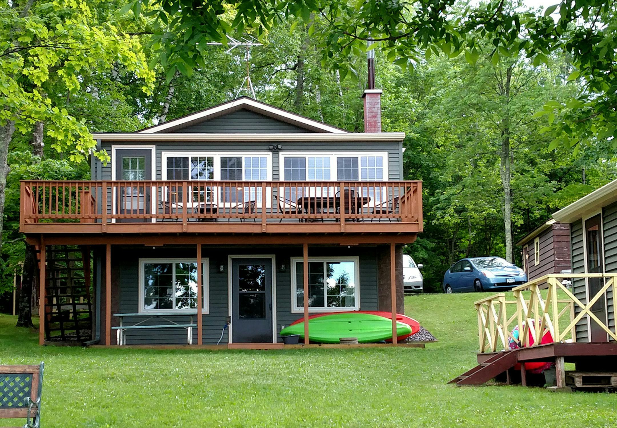 In 1949, the writer's parents began their own cabin legacy.