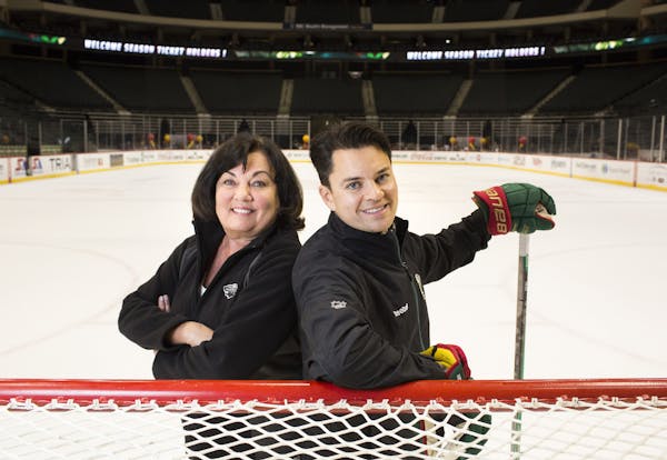 Skating coaches DIANE NESS and ANDY NESS ] Brian.Peterson@startribune.com St. Paul, MN - 10/02/2015