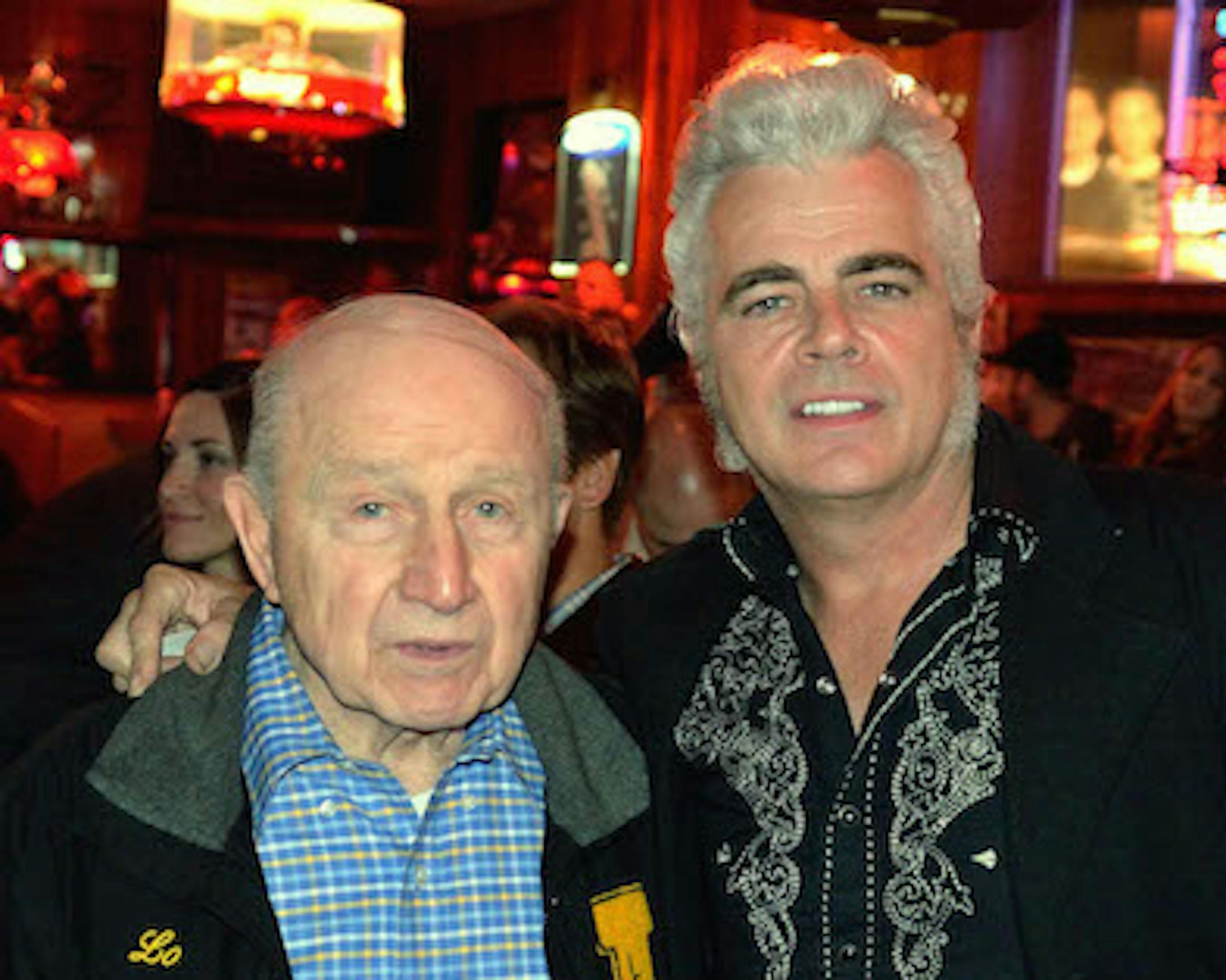 Louie Sirian with Dale Watson. Photo credit: Steve Pacholl