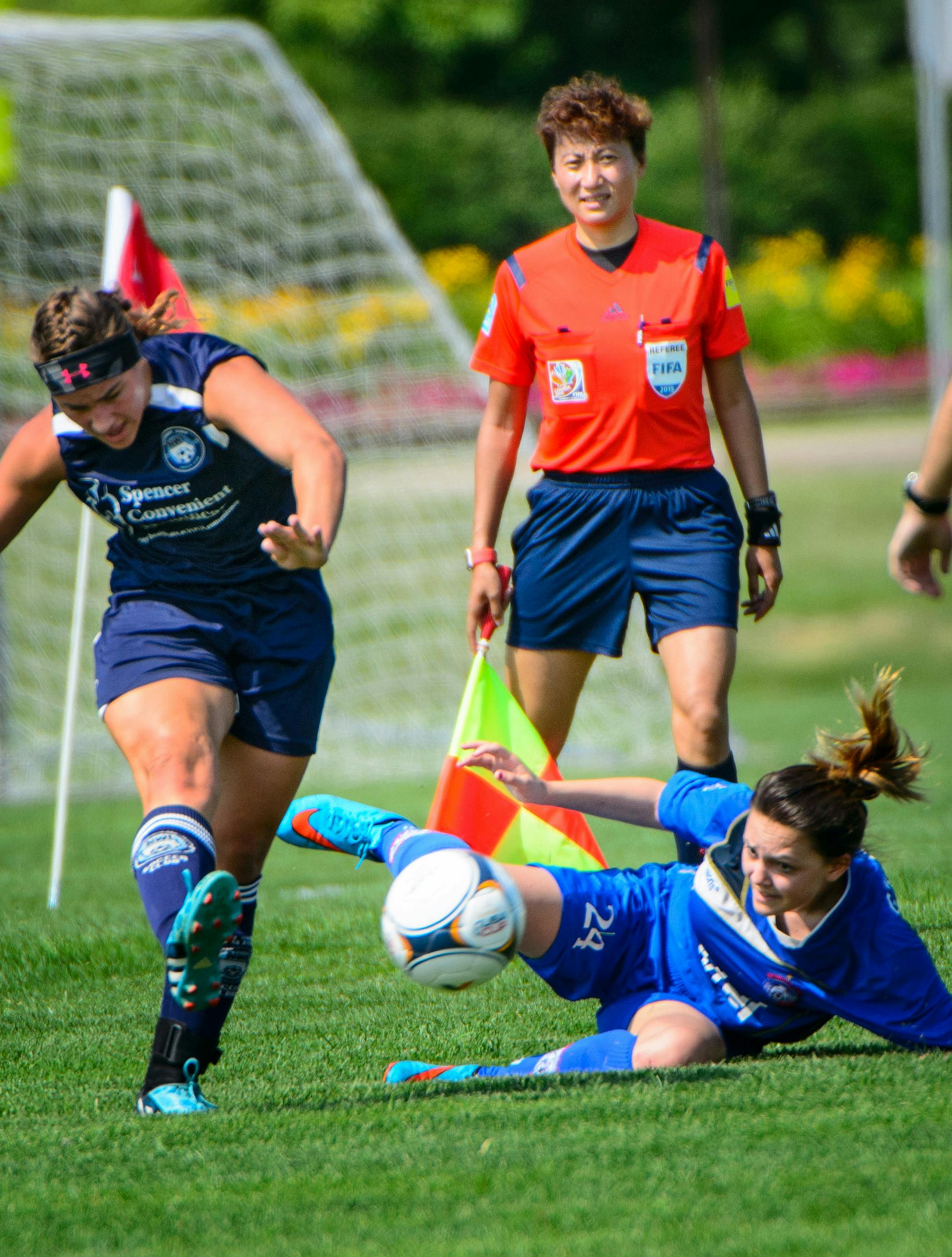 Qin Liang, FIFA referee. ] GLEN STUBBE * gstubbe@startribune.com Friday, July 10, 2015 Feature to advance the Schwan Cup youth soccer tournament on two Chinese referees who worked the Women's World Cup. Chinese FIFA referees Fang Yan and Qin Liang refereed at the recently completed Women's World Cup in Canada (in Moncton and Ottawa) as soon as their WWC responsibilities ended, they traveled to Minnesota where they will work Schwan's USA CUP.