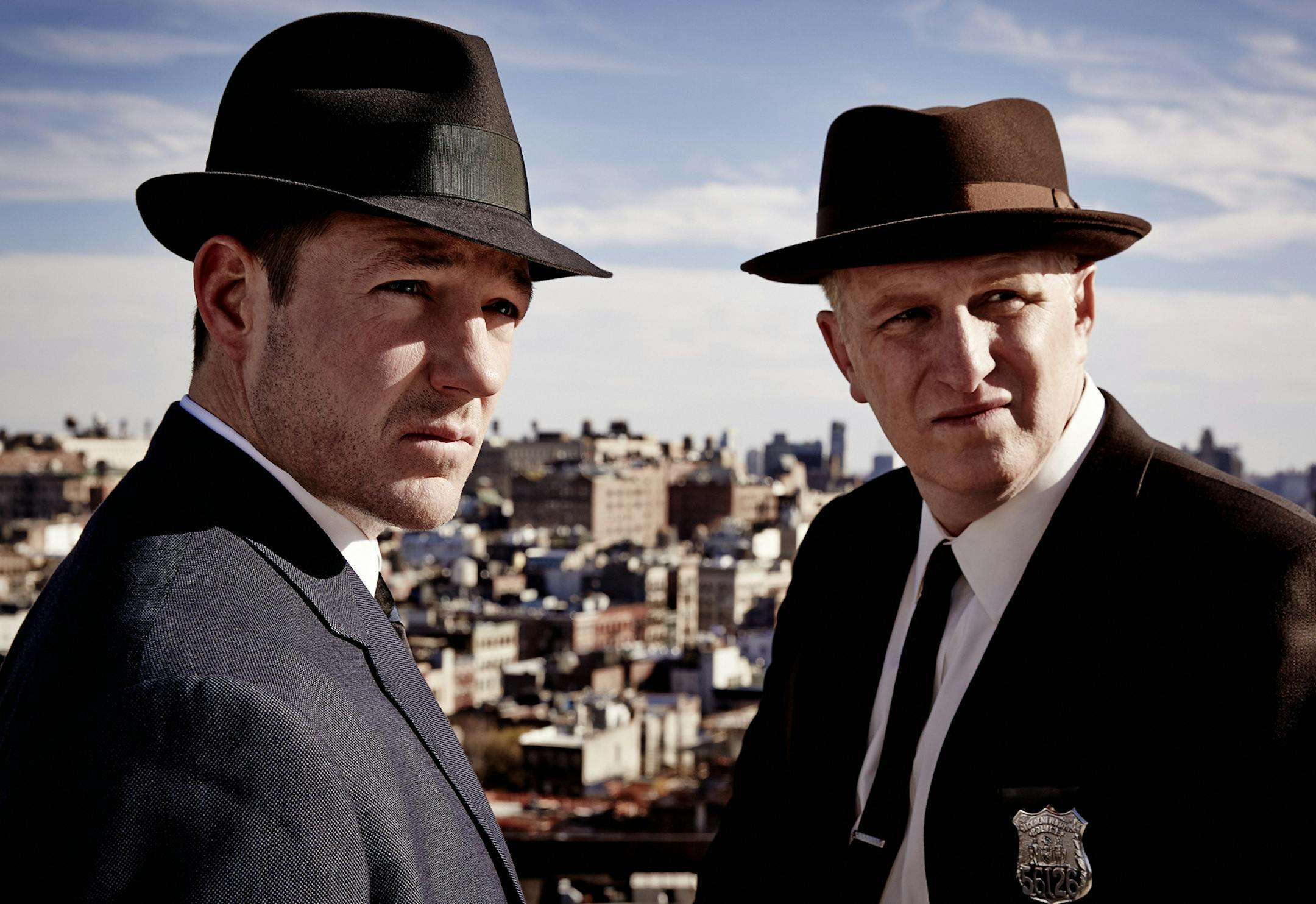Ed Burns and Michael Rapaport in "Public Morals." credit: Jeff Riedel, Turner Entertainment Networks