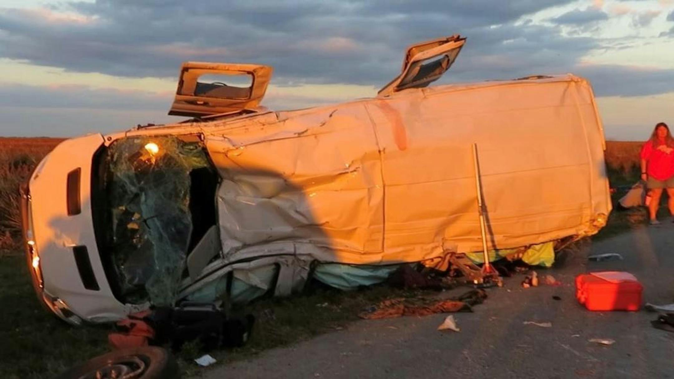 One person was killed and more than a dozen others hurt in a crash involving a pickup and van on Alligator Alley in western Broward County Tuesday evening March 6. 2018.