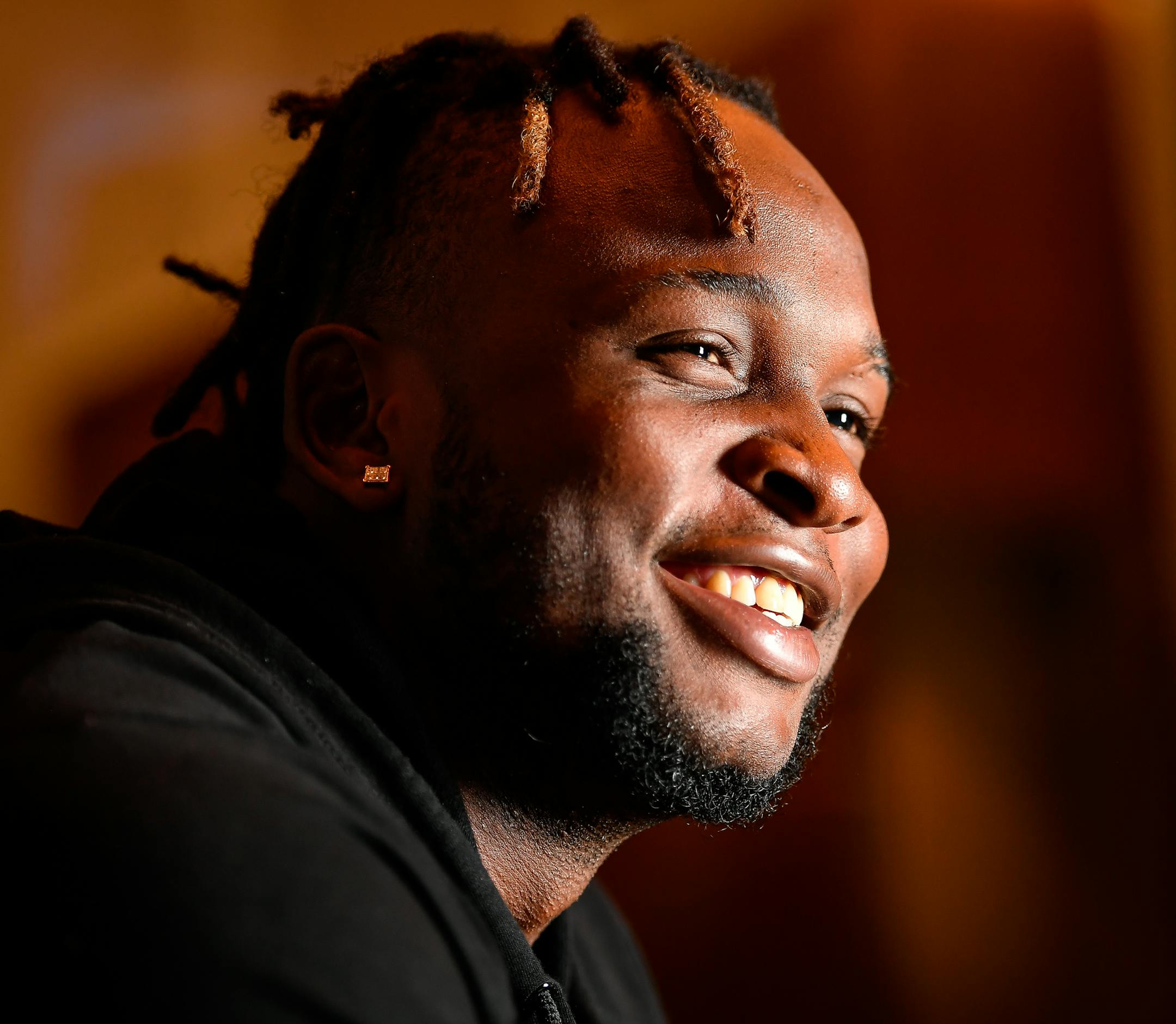 Twins third baseman Miguel Sano was photographed at the Loews Minneapolis Hotel on Friday, Jan. 27, 2017. ] AARON LAVINSKY &#xef; aaron.lavinsky@startribune.com Twins third baseman Miguel Sano was photographed at the Loews Minneapolis Hotel on Friday, Jan. 27, 2017.