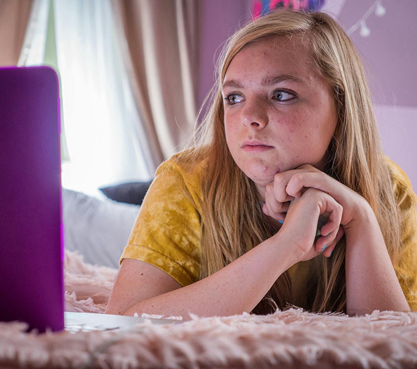 Elsie Fisher in "Eighth Grade." (A24) ORG XMIT: 1234925