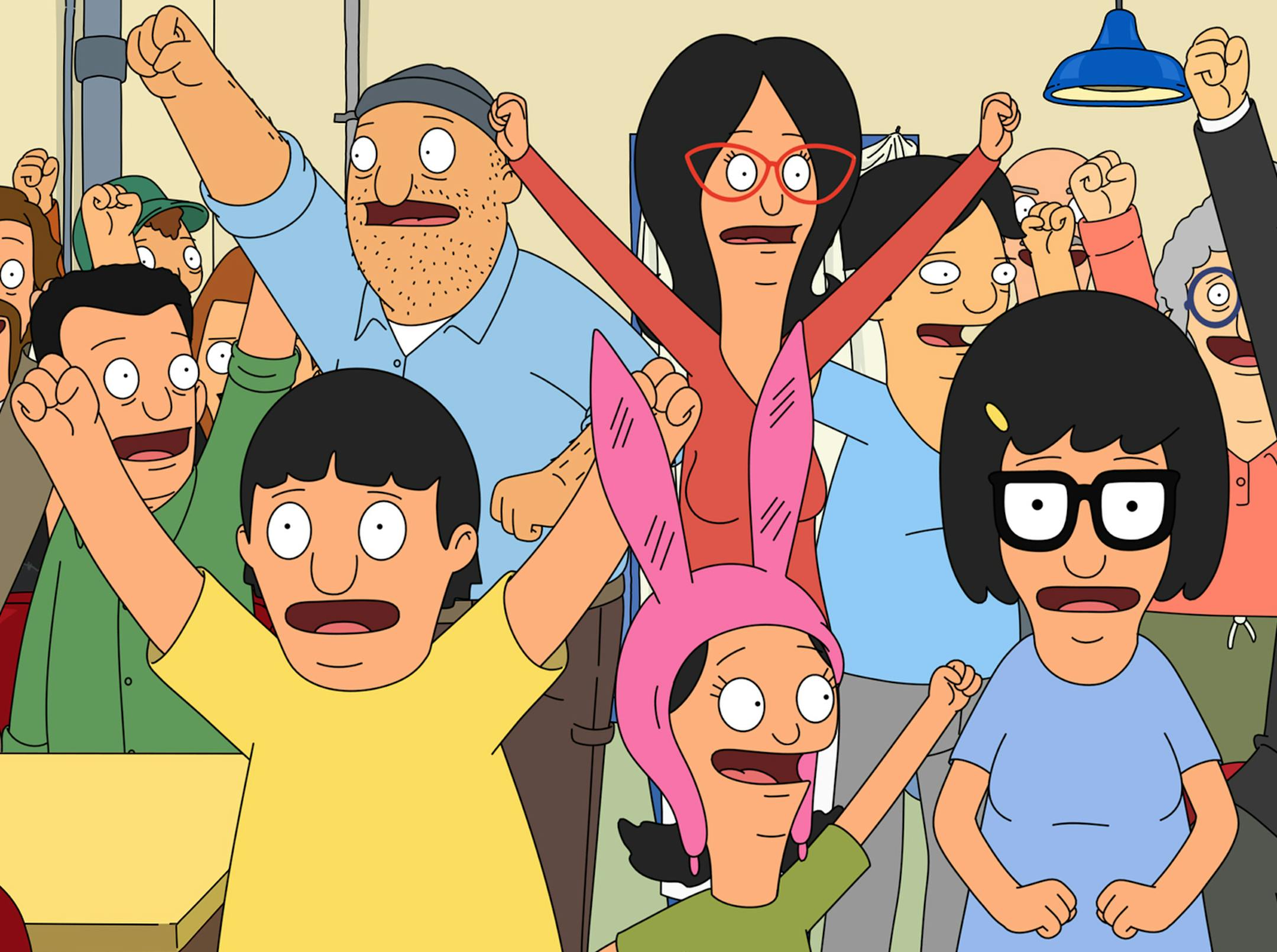 BOB'S BURGERS: In the 100th episode of BOB&#xed;S BURGERS, Skip Marooch calls to tell Bob that a journalist is coming to the restaurant to write a profile and the whole town gets involved in the &#xec;Glued, Where&#xed;s My Bob?&#xee; 100th and season finale #2 episode of BOB&#xed;S BURGERS airing Sunday, May 22 (9:30-10:00 PM ET/PT) on FOX. BOB'S BURGERS &#xf4; and &#xa9; 2016 TCFFC ALL RIGHTS RESERVED. CR: FOX