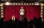 Moe Yaqub performed at the Acme Comedy club in Minneapolis.