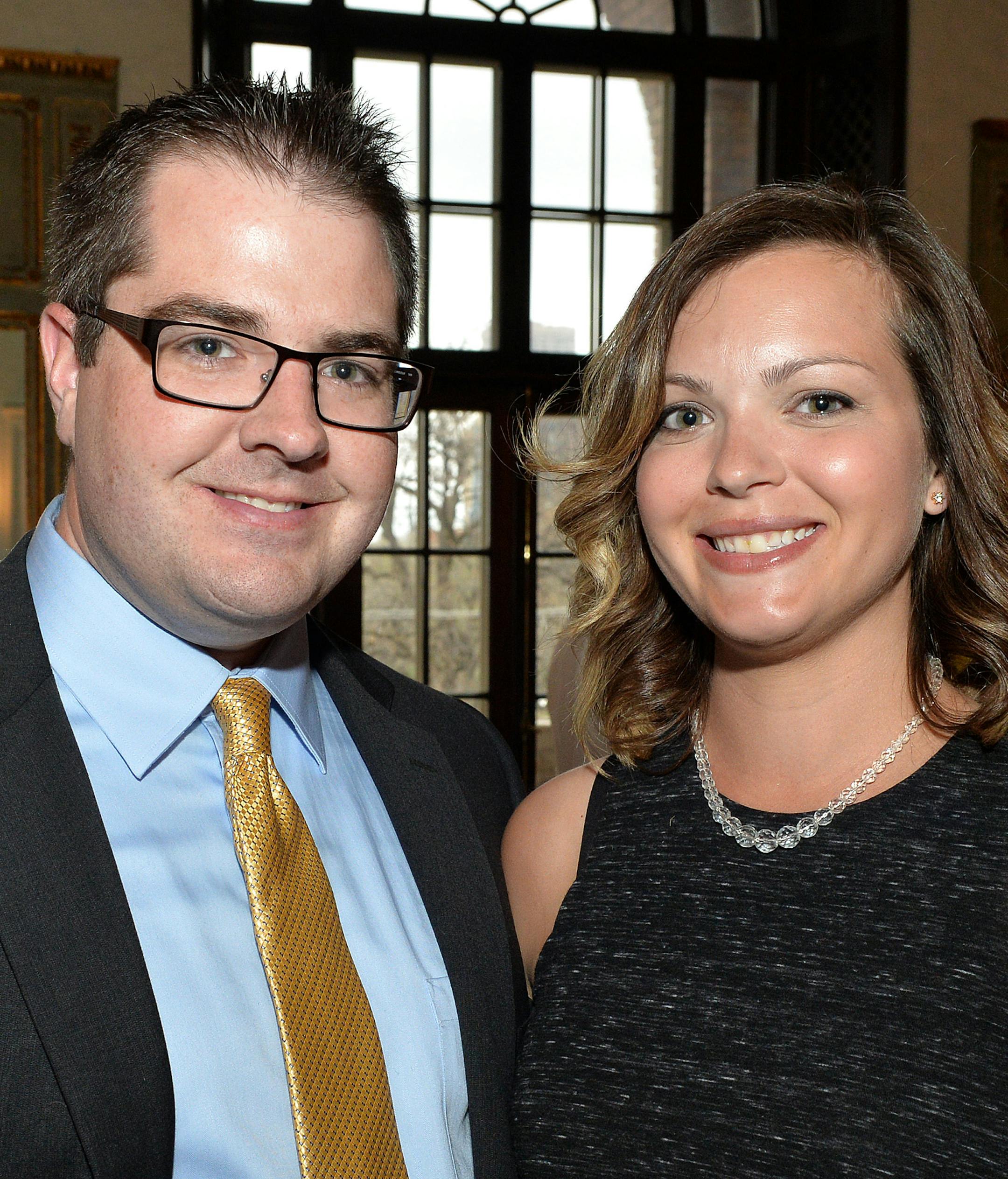 Joseph and Brittni Parpart. ] (SPECIAL TO THE STAR TRIBUNE/BRE McGEE) **Joseph Parpart (left), Brittni Parpart (right)