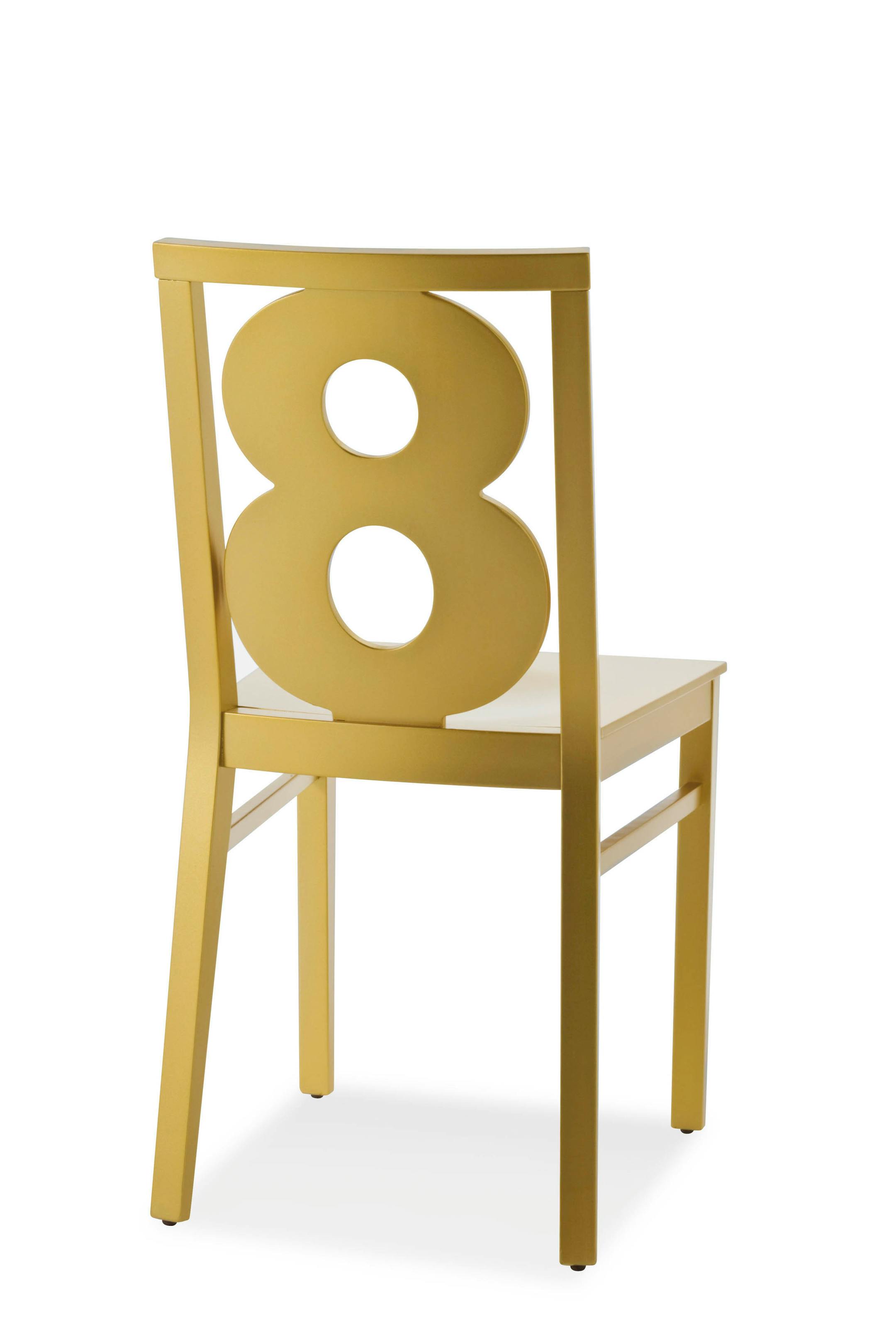 Numbers Collection of chairs by Luigi Billiani