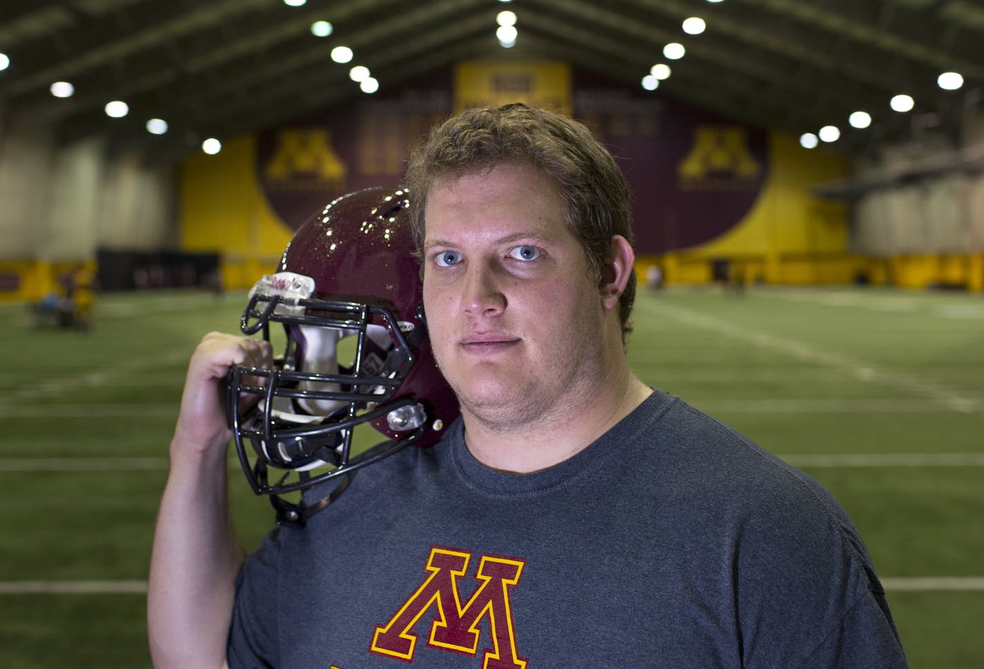 Gophers center Brian Bobek missed the 2013 season because of viral myocarditis, an inflammation of the heart.