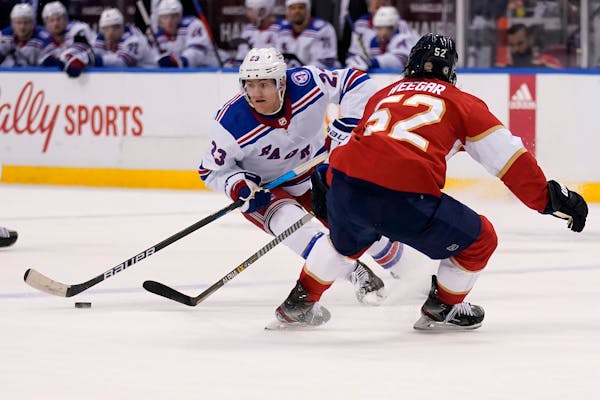 Adam Fox of the Rangers won the Norris Trophy last season as the NHL’s top defenseman.