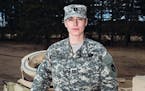 Capt. Tarrence Robertson is transgender and serves in the Minnesota National Guard.
