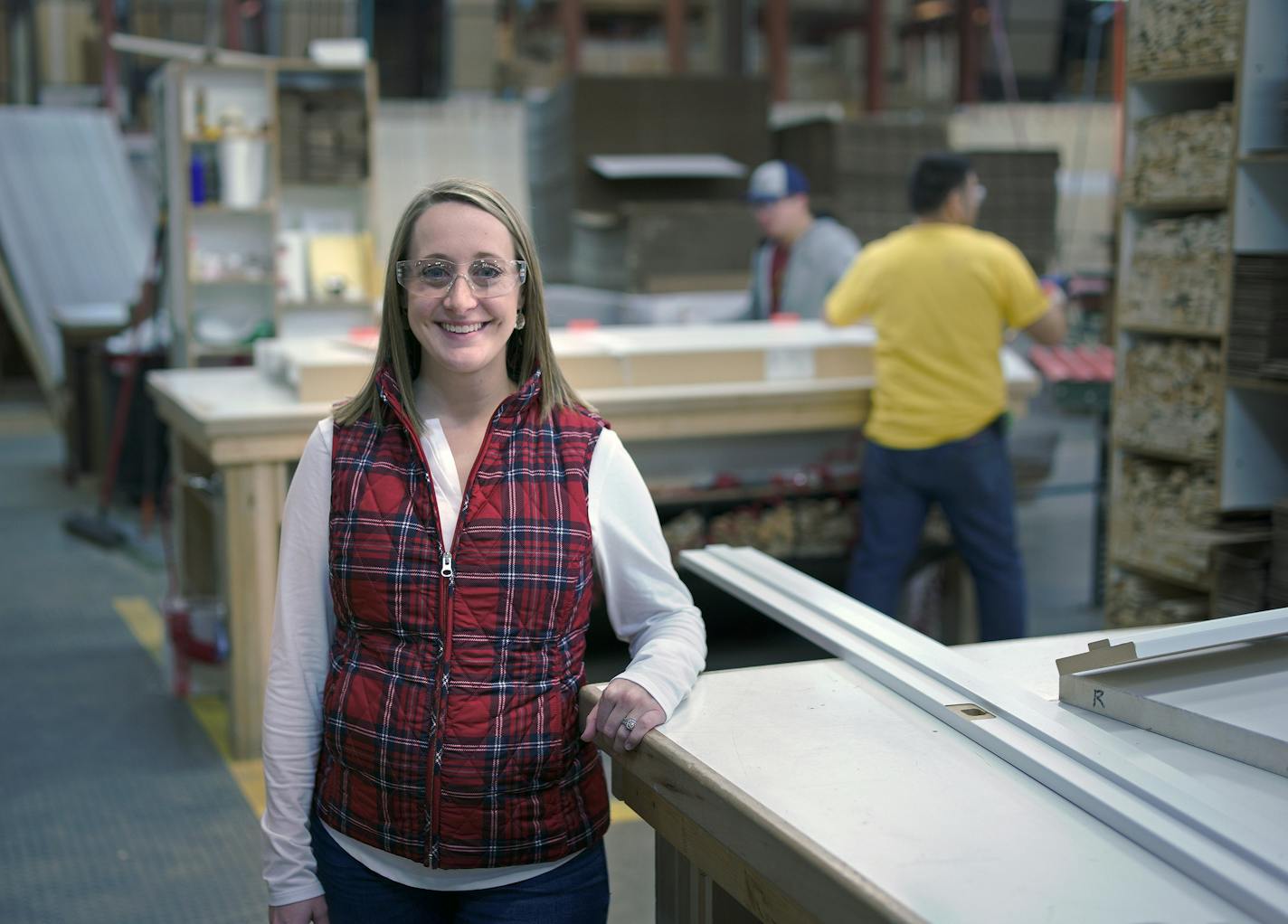 Megan Blakeborough is a full-time recruiter whose sole job is filling more than 150 positions at Lyman Cos., a Twin Cities company that operates a lumber yard, subcontracting crews and supplies builders with cabinets and other building components.