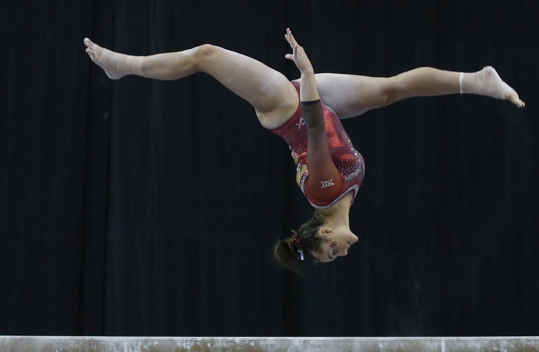 Maggie Nichols was the 2019 NCAA all-around champion, her second title.