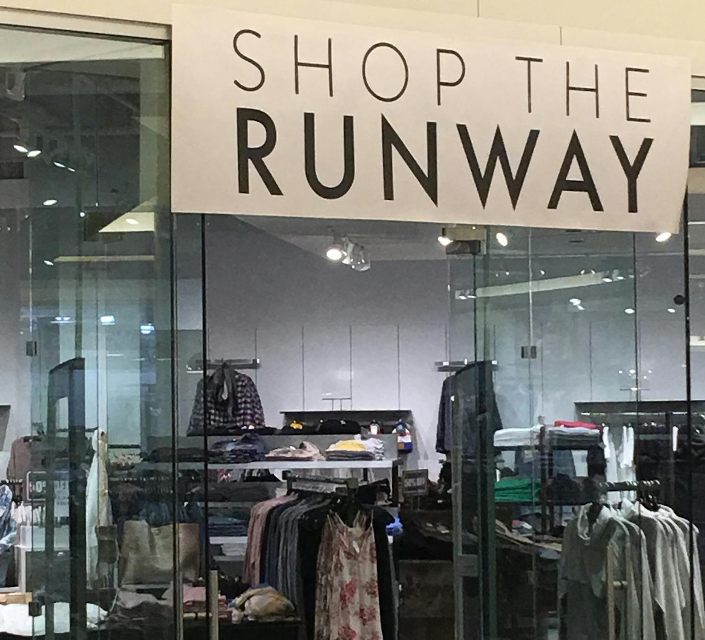 Len in City Center Minneapolis has been renamed Shop the Runway.