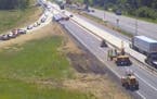 WB I-94 near St. Michael reopens after pavement failure, backup