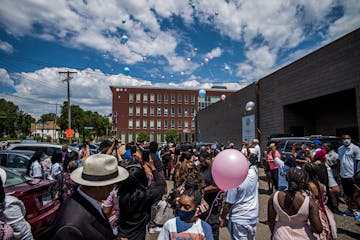 At Shiloh Temple International Ministries in Minneapolis, MN on June 2, 2021, a horse drawn carriage took Aniya Allen to her final resting place at La