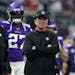Vikings Coach Mike Zimmer will not be required to wear a mask on the sideline during games.