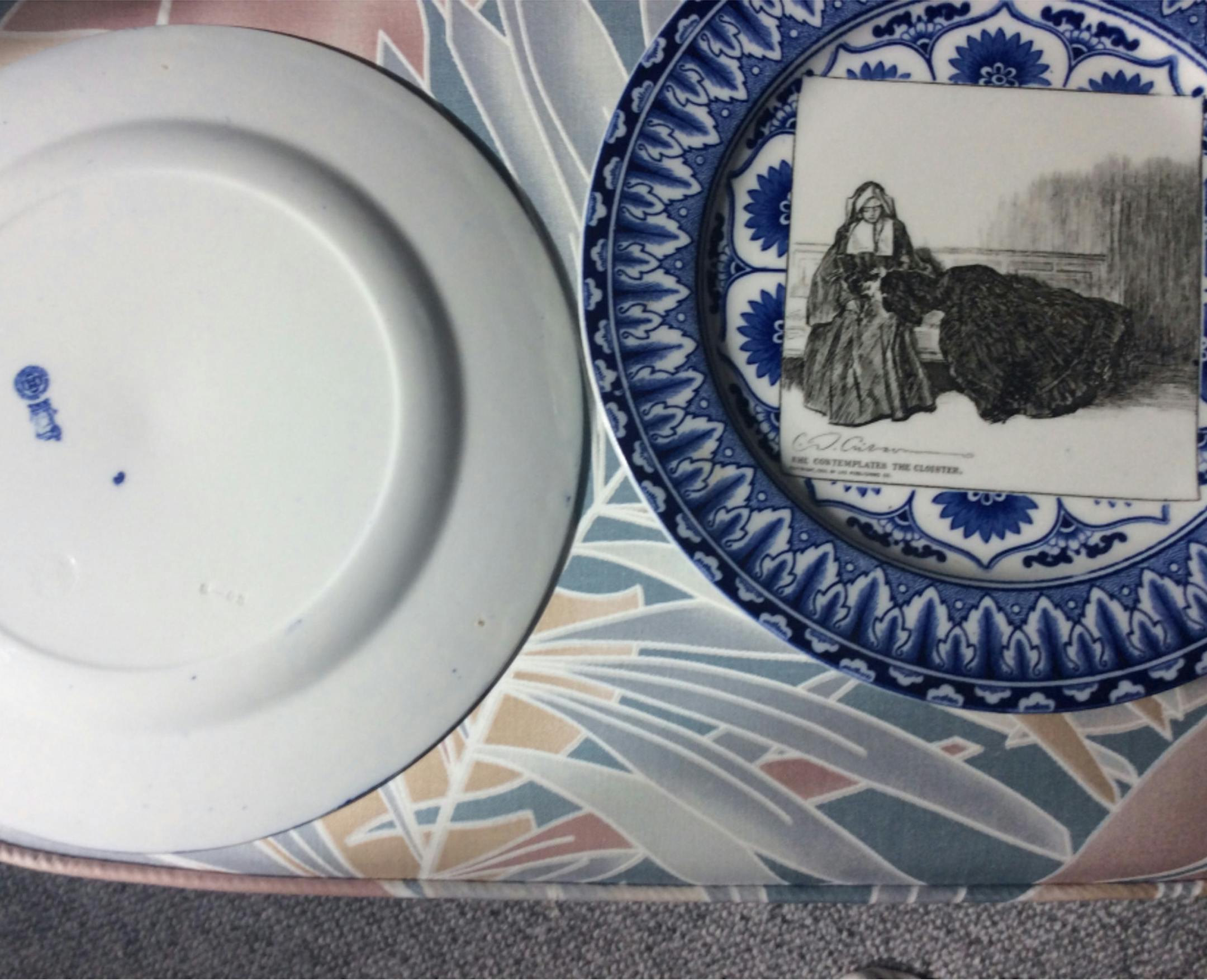 These are interesting Royal Doulton plates, although broken ones lessen their value as a set. (Handout)