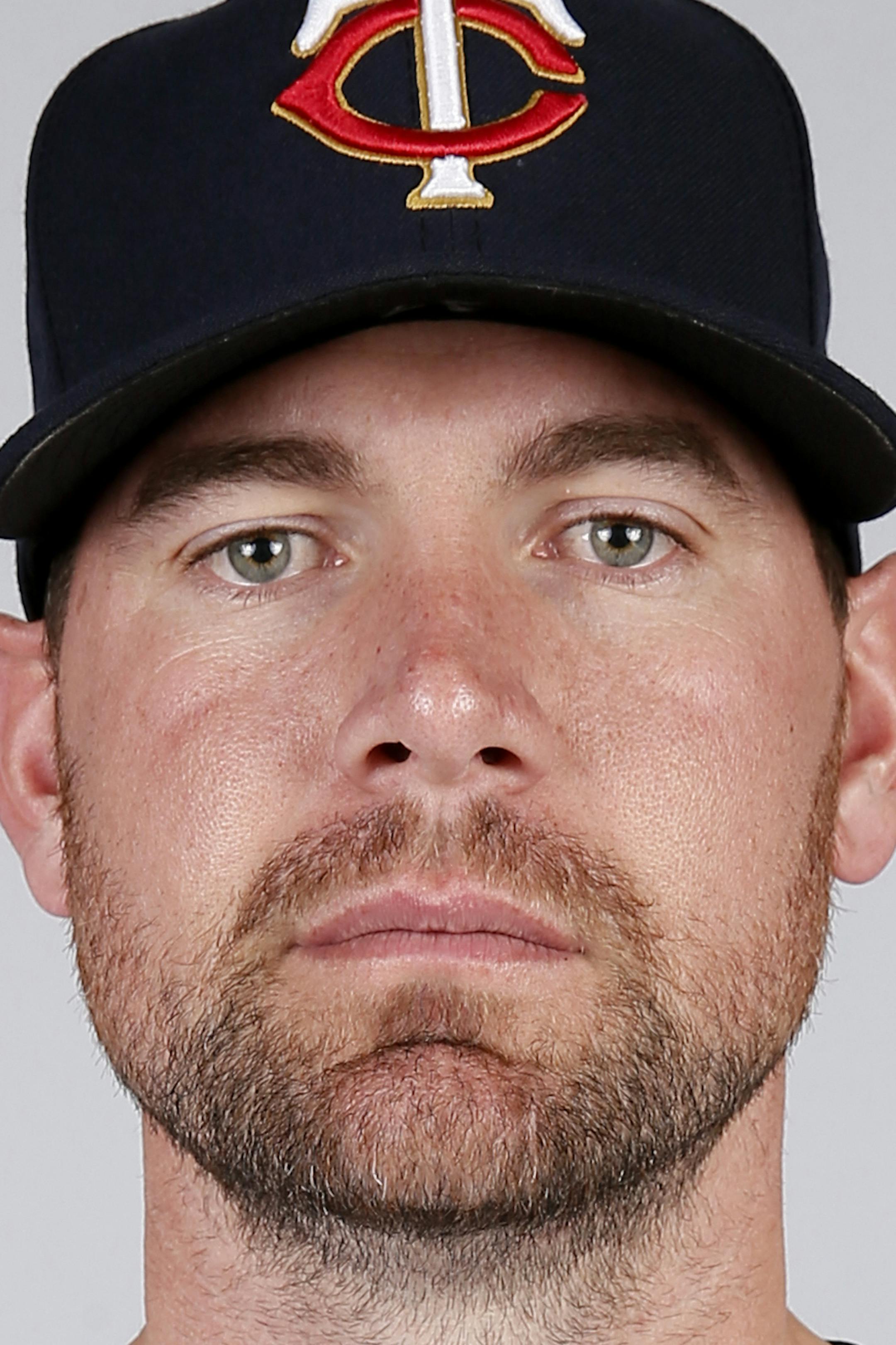 This is a 2015 photo of Mike Pelfrey of the Minnesota Twins baseball team. This image reflects the Twins active roster as of Tuesday March 3, 2015, when this image was taken. (AP Photo/Tony Gutierrez) ORG XMIT: MIN2015031218183755