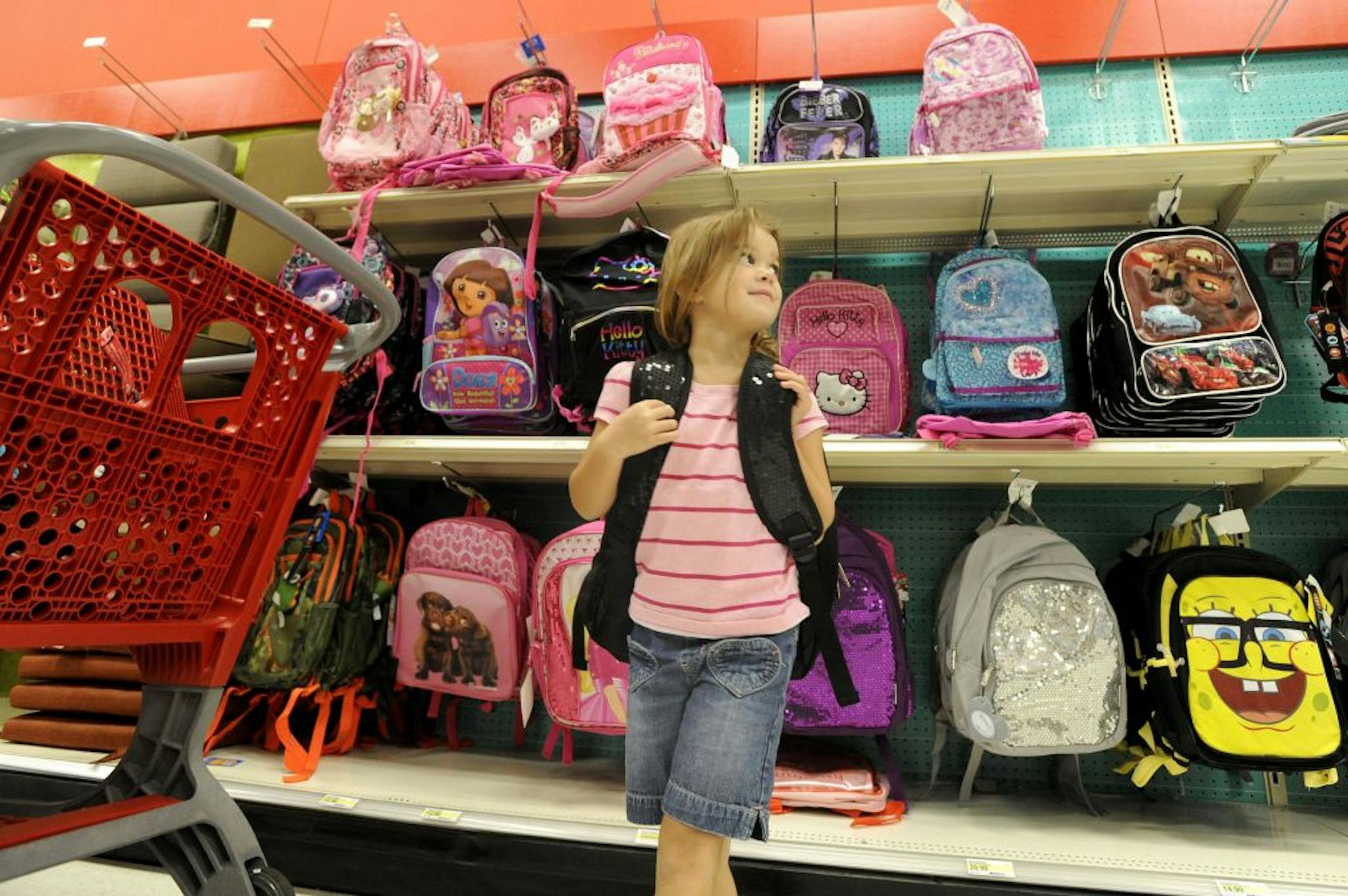 Back-to-school sales are off to a strong start. Plus, shoppers are buying more discretionary goods.