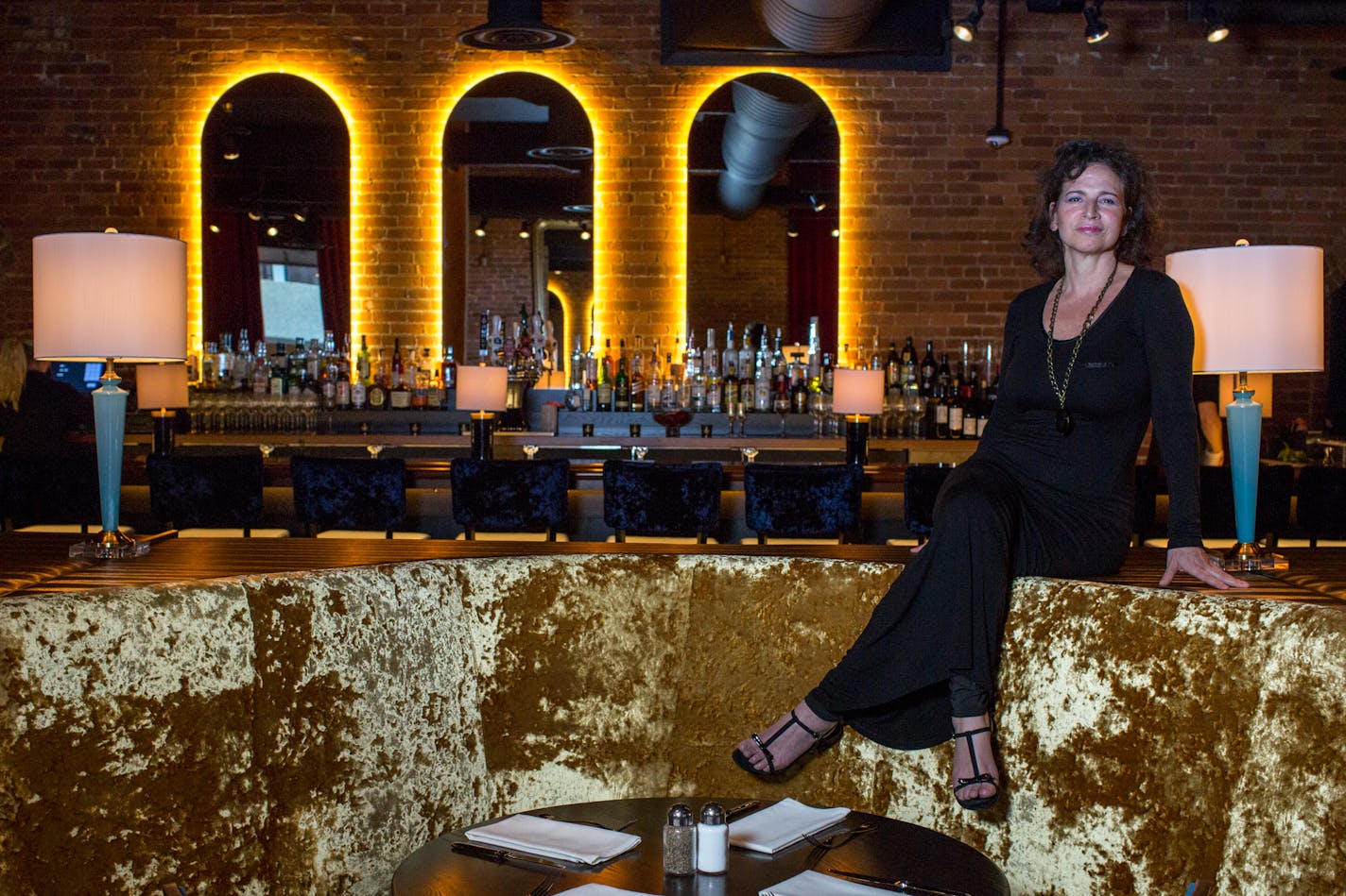 Lovechild co-owner Joan Ferris poses for a portrait inside the restaurant's dining room in La Crosse. ] COURTNEY PEDROZA &#x2022; courtney.pedroza@startribune.com June 22-24, 2017; Wisconsin restaurants, cafes, bars, bakeries and breweries; Dining along the Mississippi River.