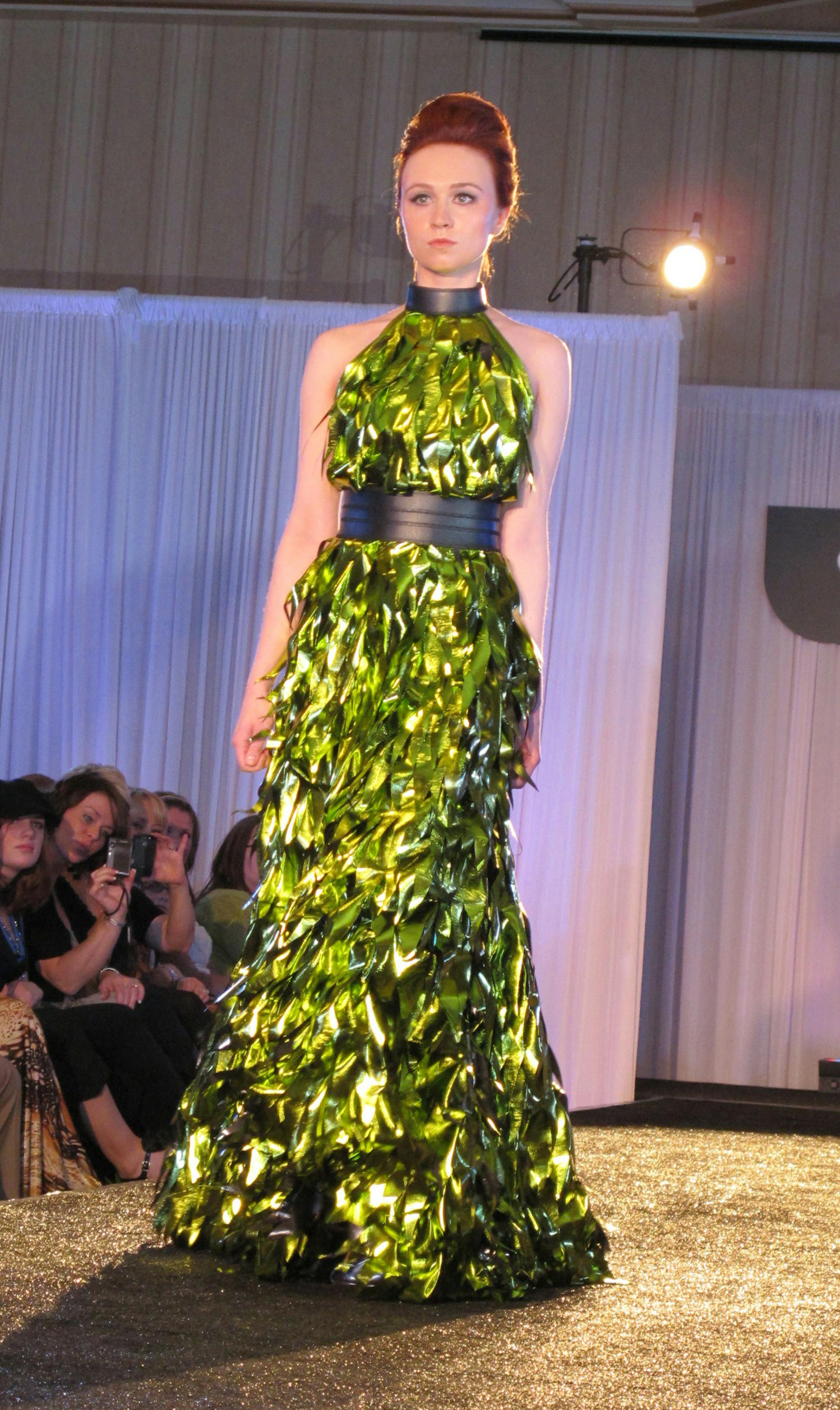 A look from "Project Runway" contestant Christopher Straub's Premier Runway Show at St. Paul Hotel.