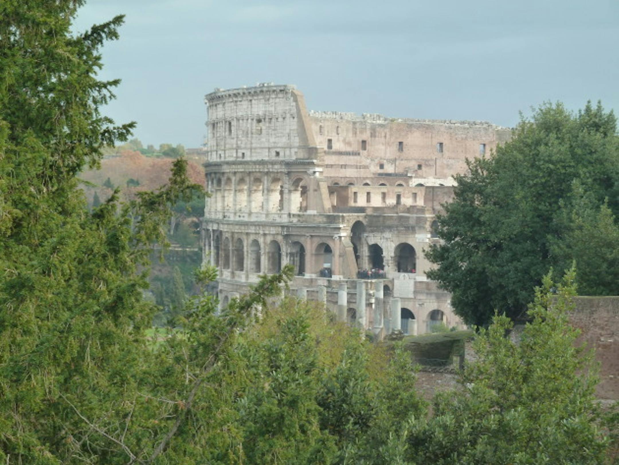 View of the Colosseum
