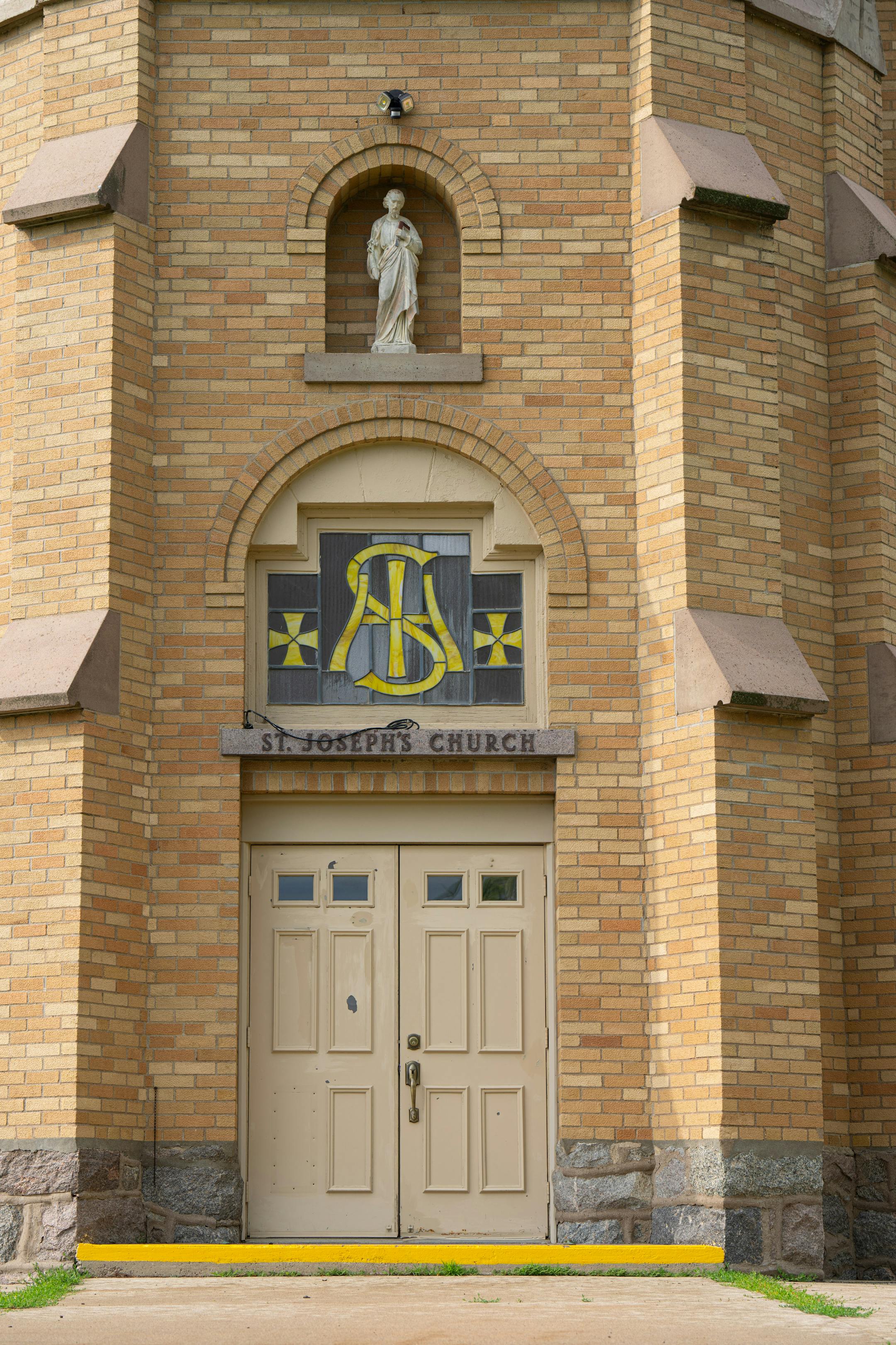St. Joseph Church front entrance.