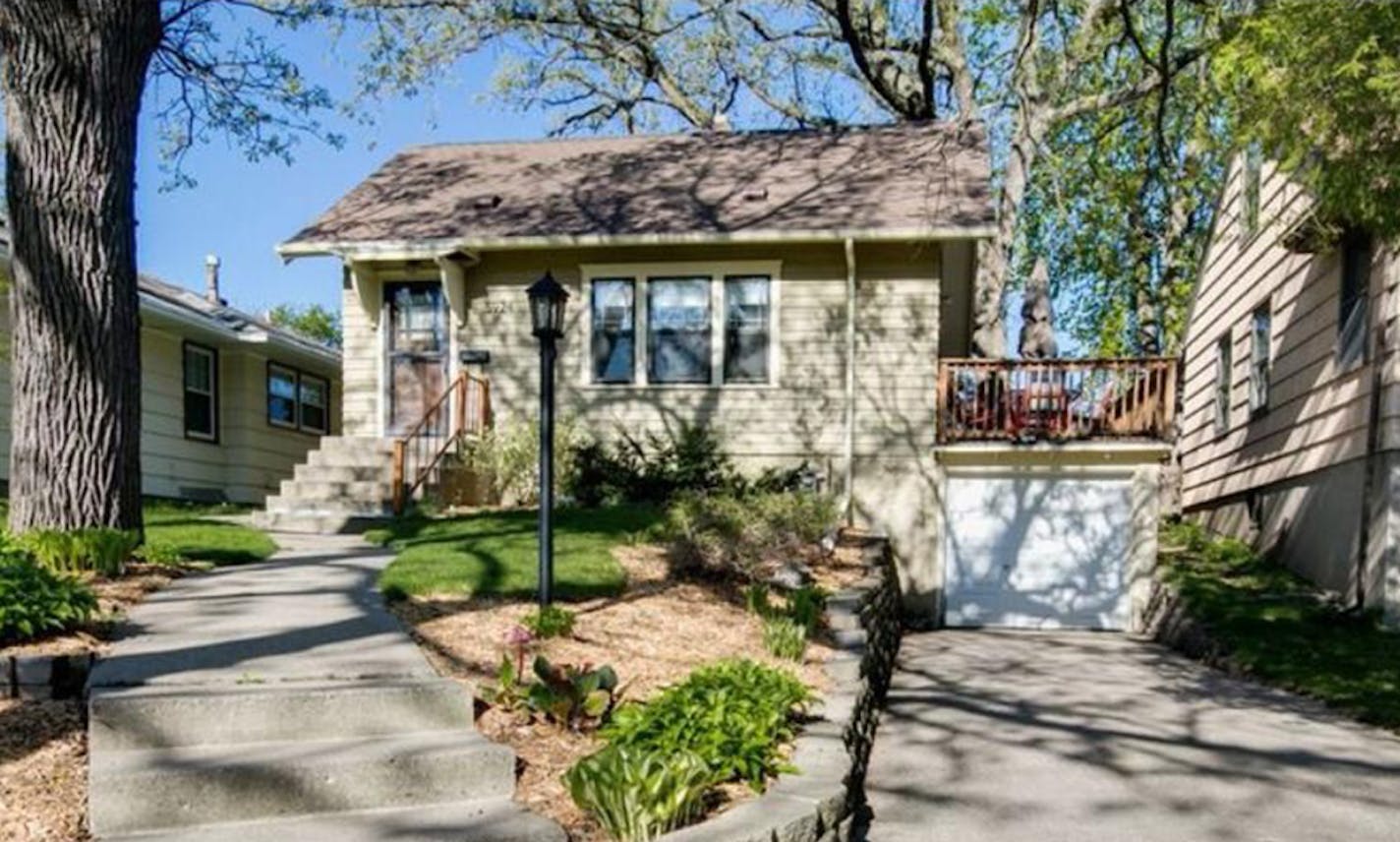 Minneapolis
Built in 1924, this two-bedroom, two-bath house located in the Kenny neighborhood, has 802 finished square feet and features a master bedroom and private bath on the upper level, hardwood floors, full walkout basement, deck and fenced yard. Listed by Chris Petersen, Edina Realty, 651-303-3011.