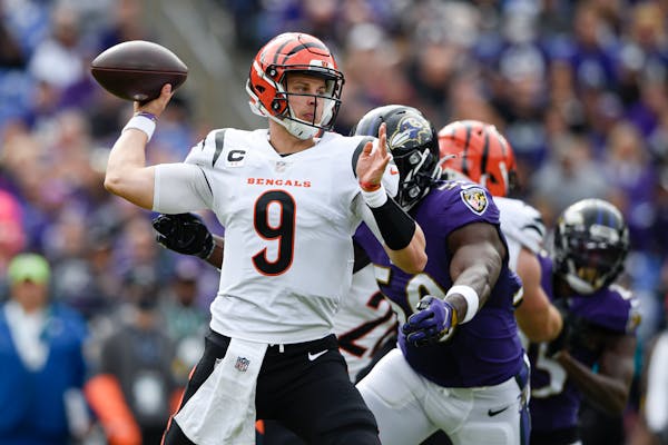 Joe Burrow and the Bengals have the best record in the AFC after seven weeks. 