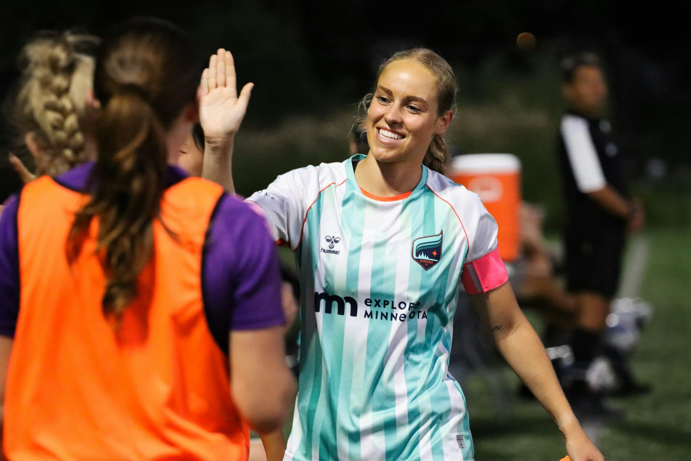 Aurora complete undefeated regular season with 14-0 rout of RKC Third Coast