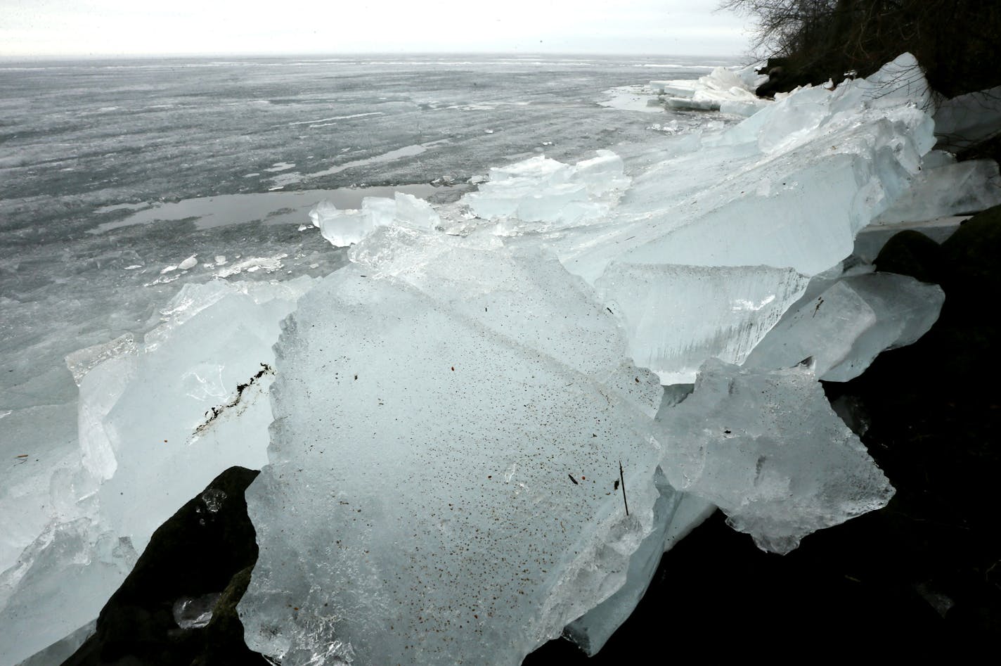 QUITE A DIFFERENCE This is how Lake Mille Lacs looked on May 9, 2013. This year, ice-out was April 13. ORG XMIT: MIN1305091354120015