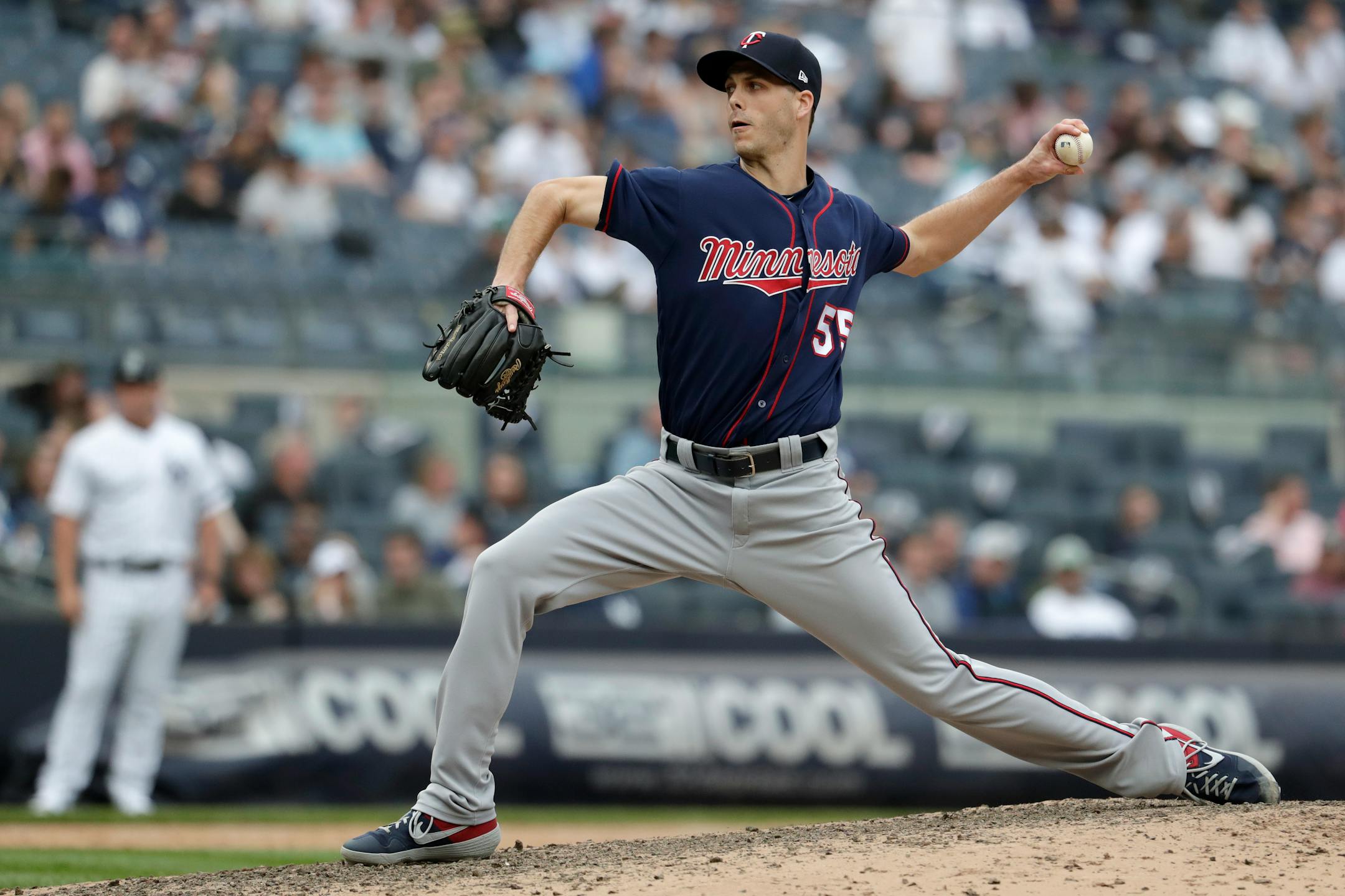 After not pitching in the Seattle series, Twins lefthander Taylor Rogers came in to hold a precarious late lead against the Angels.