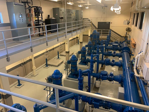 The Inver Grove Heights water treatment plant.