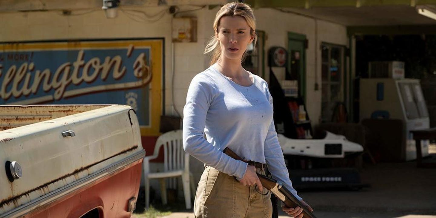 Betty Gilpin in "The Hunt."