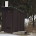 Legislators earmarked $300,000 in 2013 to replace this outhouse on remote Crane Lake with a modern restroom.