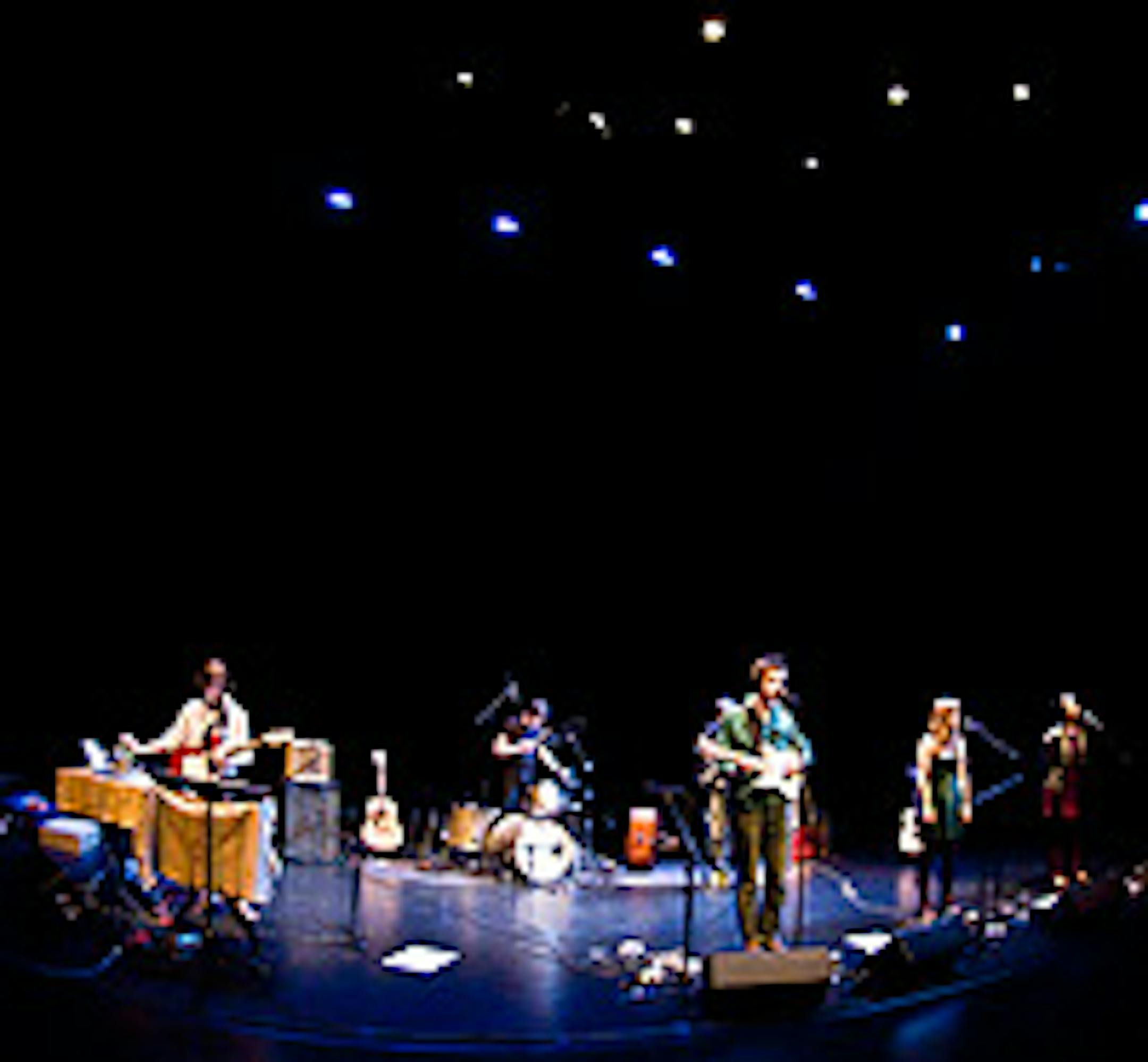 The Dirty Projectors perform at the Walker Art Center.
