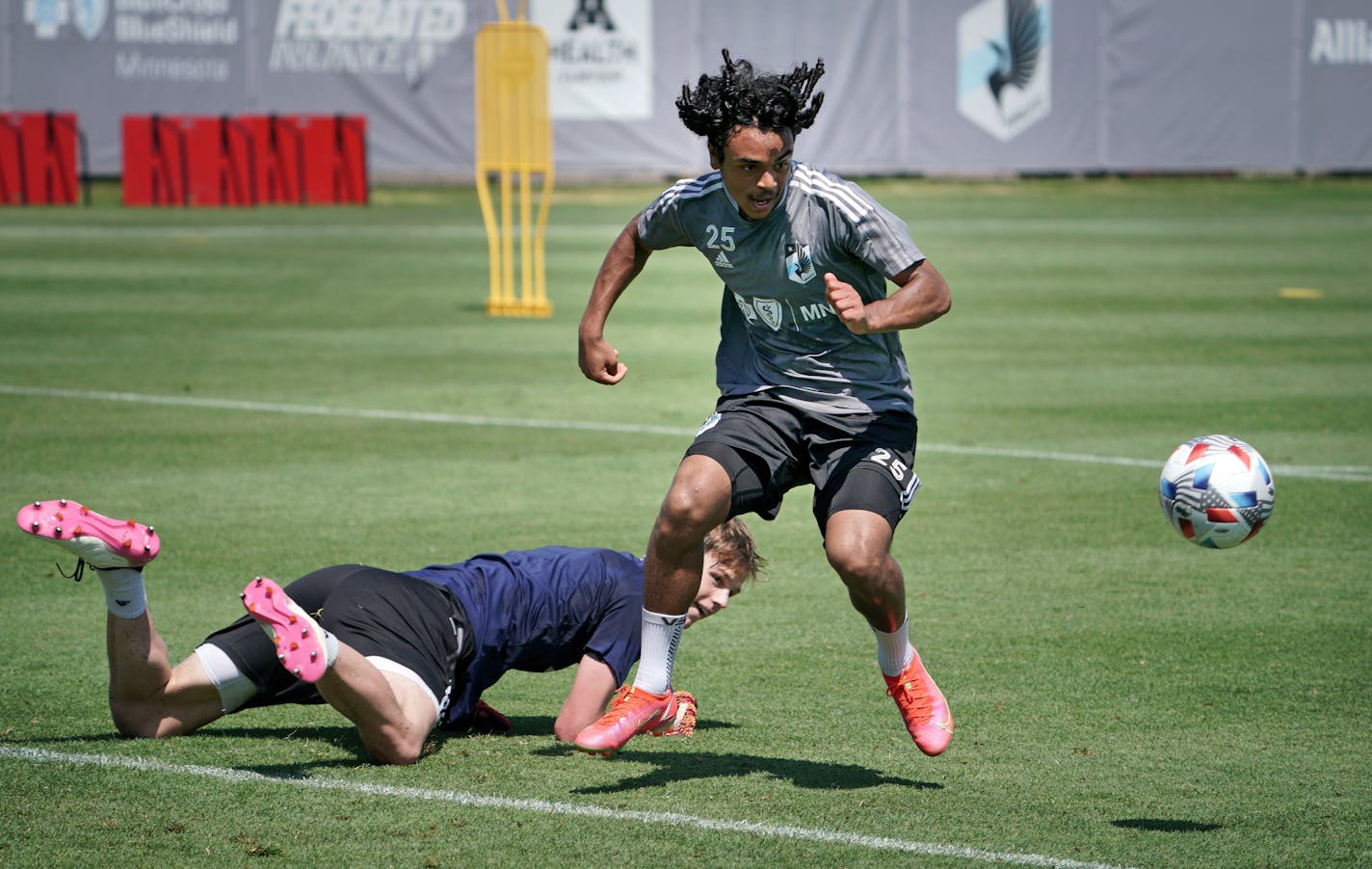 Loons new player Aziel Jackson, speaks four languages, plays four instruments and four soccer positions. He's just 19 years old.