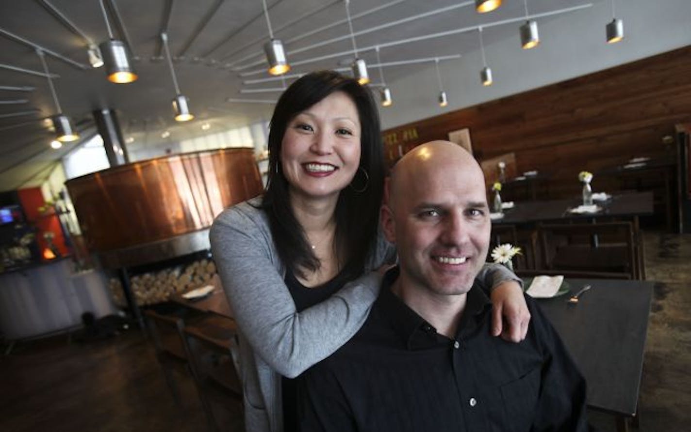 Ann Kim and Conrad Leifur are owners of Pizzeria Lola in South Minneapolis.