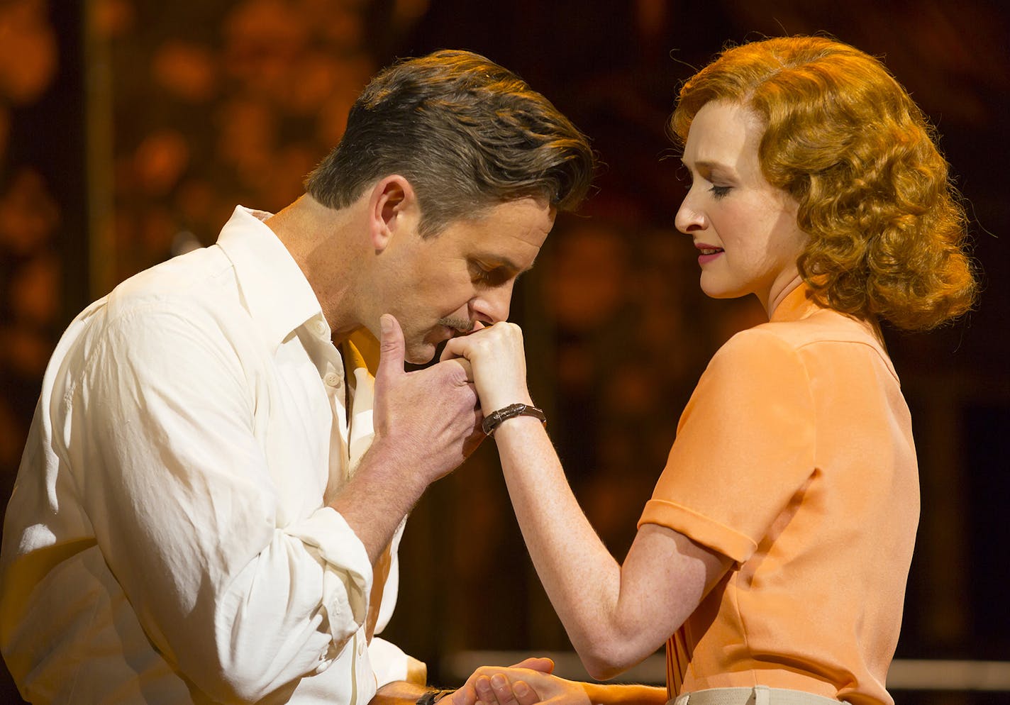 Broadway veterans Edward Staudenmayer and Erin Mackey star in the Guthrie's "South Pacific."