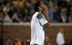 Minnesota United midfielder Ibson (7) reacted after he missed a goal in the first half. ] ANTHONY SOUFFLE &#xef; anthony.souffle@startribune.com Game 