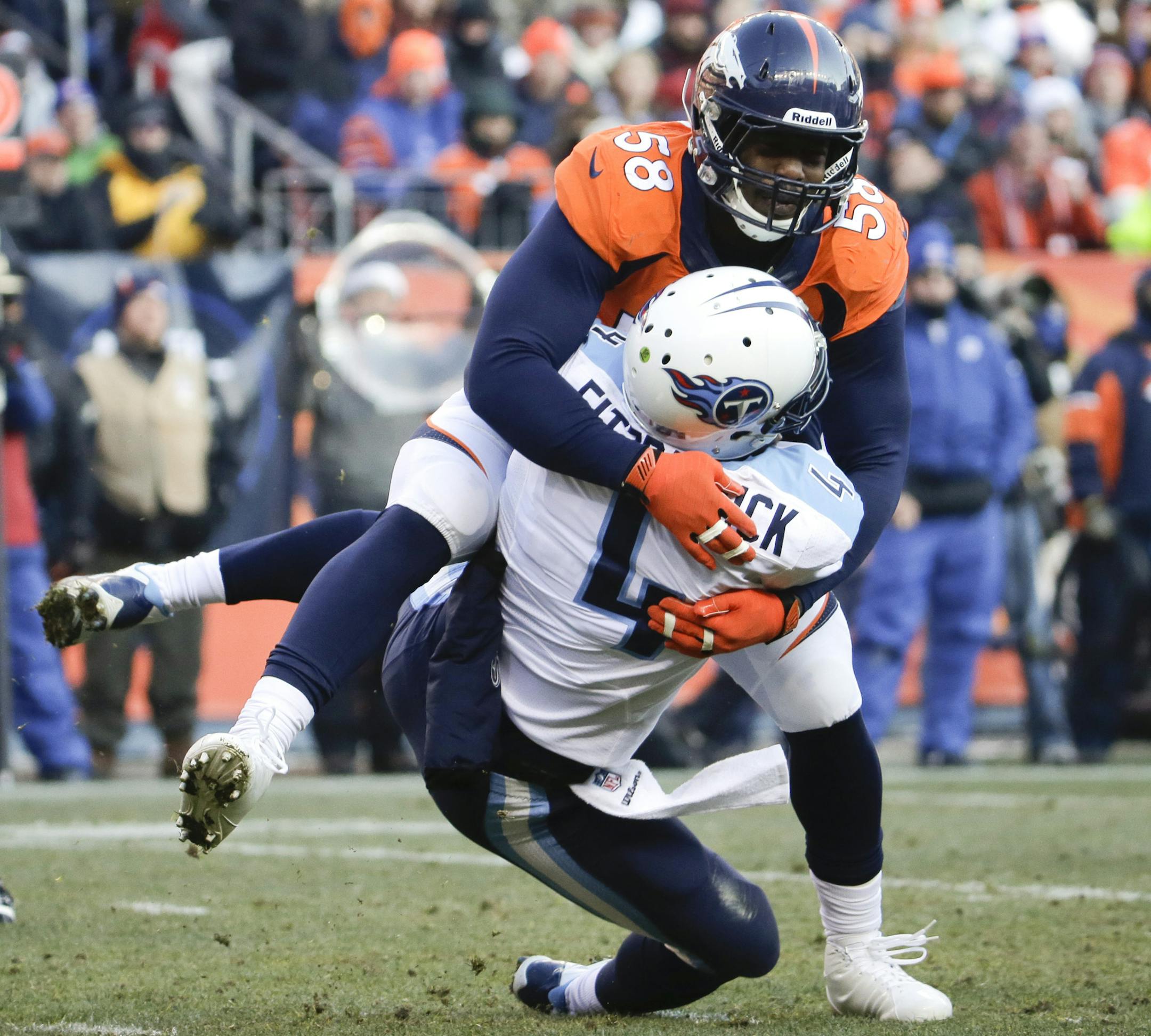Denver Broncos outside linebacker Von Miller
