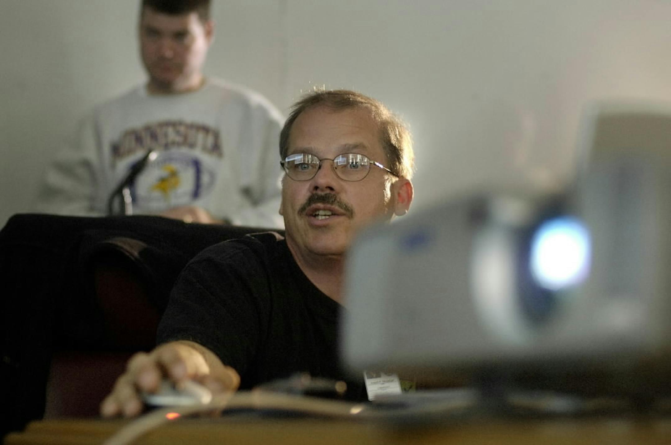 Joe Neuberger on the job in 2005.